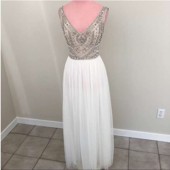 Anthropologie BHLDN White Sterling Dress NWOT - Picture 3 of 8